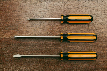 Get Different Sized Screwdrivers