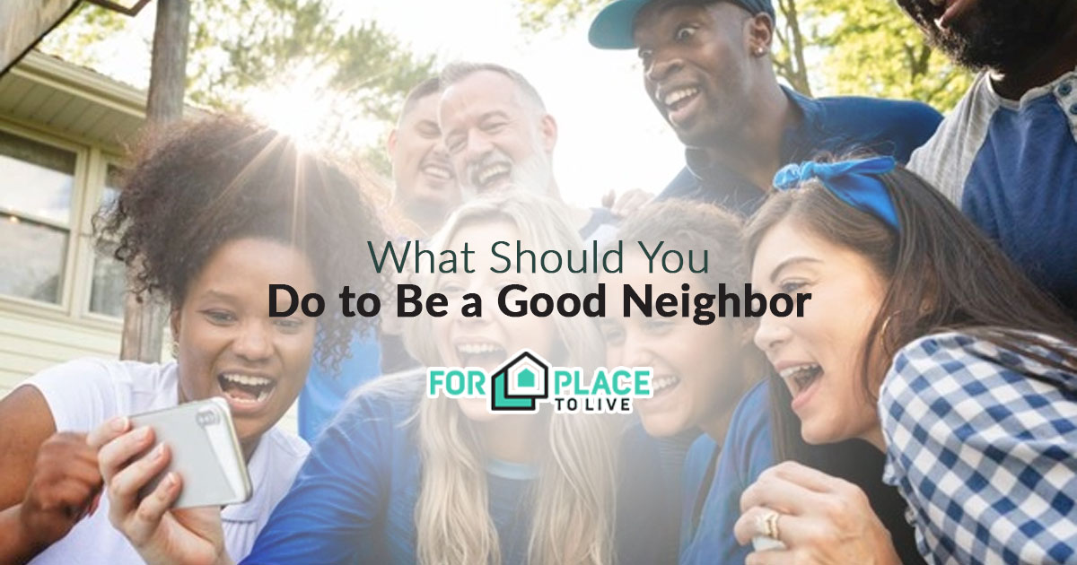 What Should You Do to Be a Good Neighbor