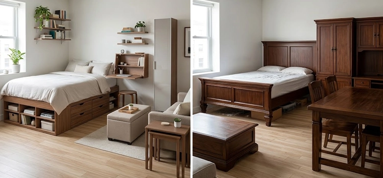 Space-saving furniture for small apartments