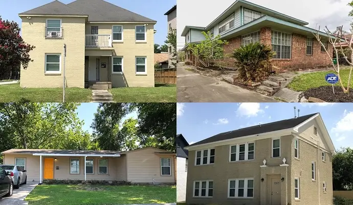 Student apartments in the Museum District Houston