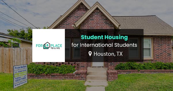 Student housing for International students in Houston